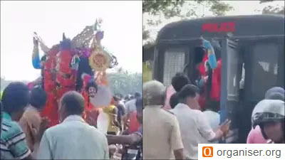 goddess kali in Kakdwip of Mamata Banerjee