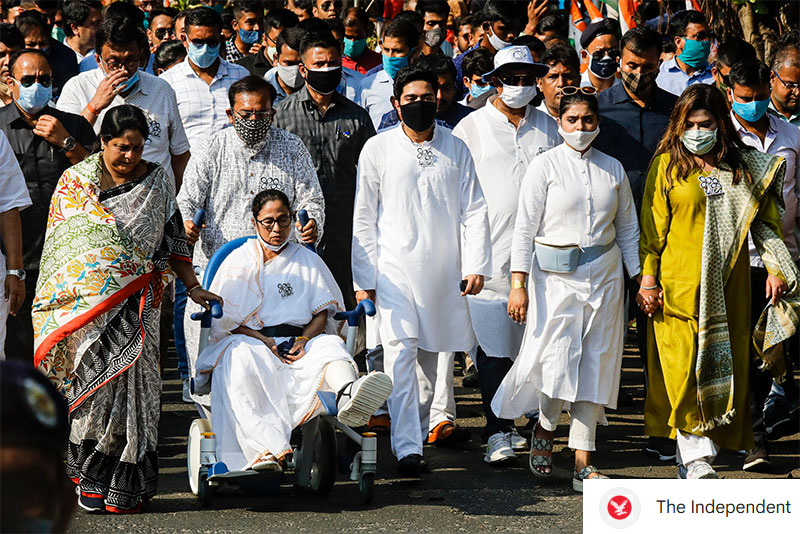 Vocal Mamata Banerjee and political rivalries