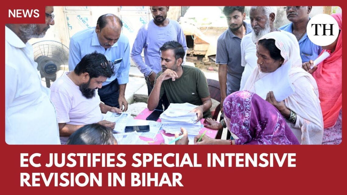 SIR in Bihar elections