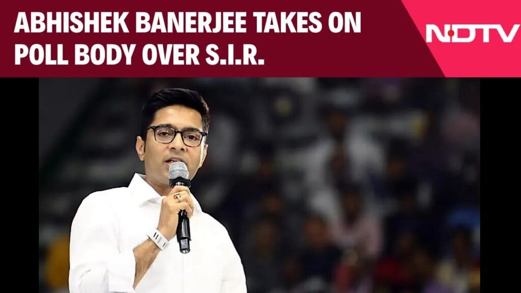 Abhishek Banerjee against SIR Issue