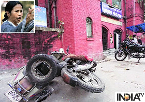 Mamata Banerjee being the Chief Minister forced the police to release her party cadres