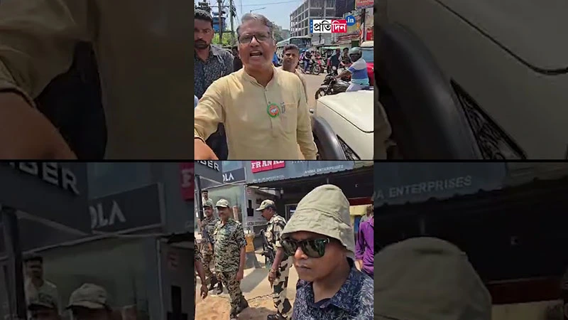 BJP candidate from Siuri Jagannath Chattopadhyay alleges against central forces