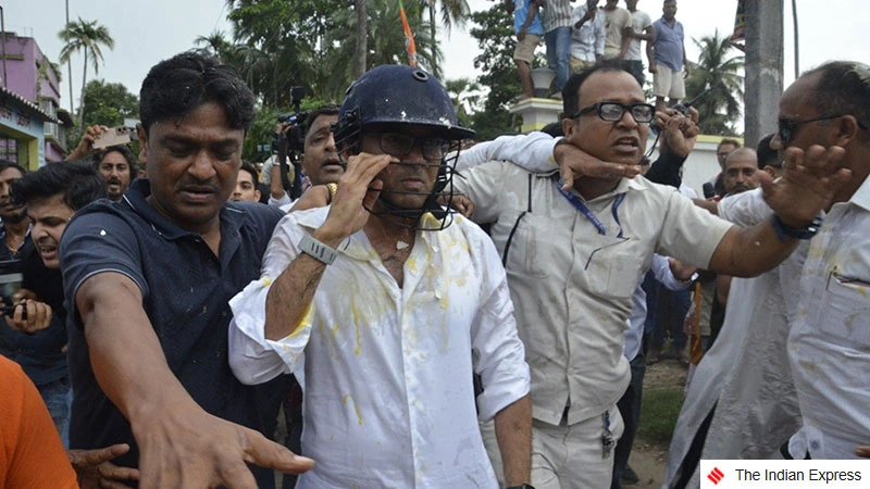 Abhishek Banerjee was attacked in Sonarpur