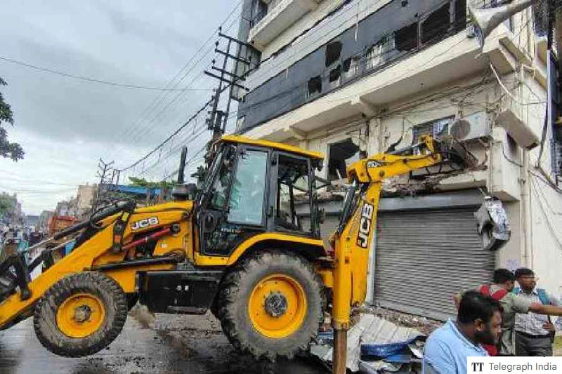 Is Bulldozer Showdown at Abhishek's Amtala Office a political Vendetta?