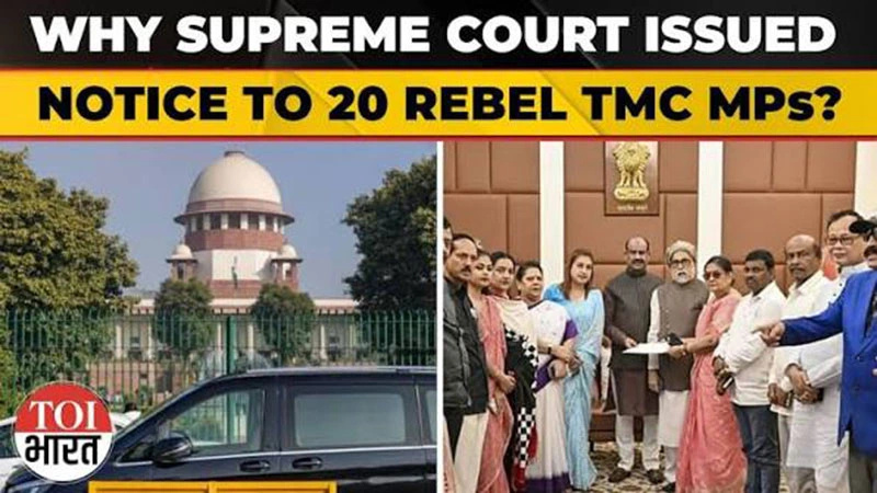 The Supreme Court issues notice on Anti-defection law Tenth Schedule to the TMC Rebel MPs