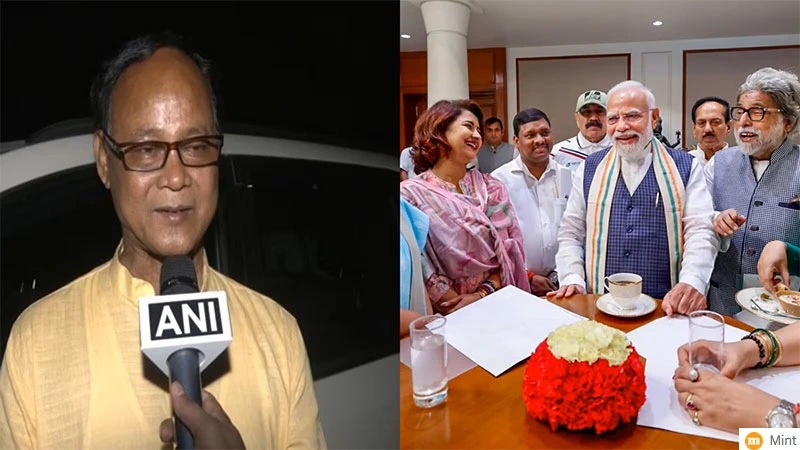 MP Jagadish Chandra Barma Basunia made an explosive statement that 17 NCPI MPs to join BJP