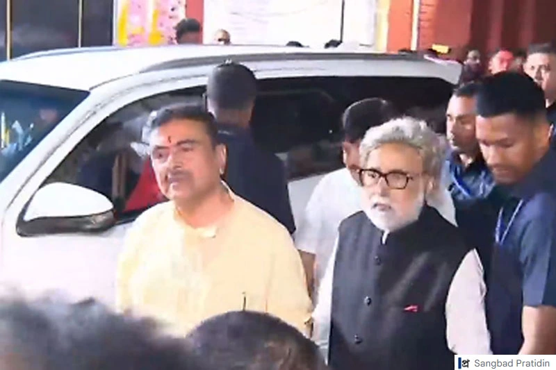 Suvendu's courtesy visit to Sudip's House raises political speculations before Kolkata Corporation Election